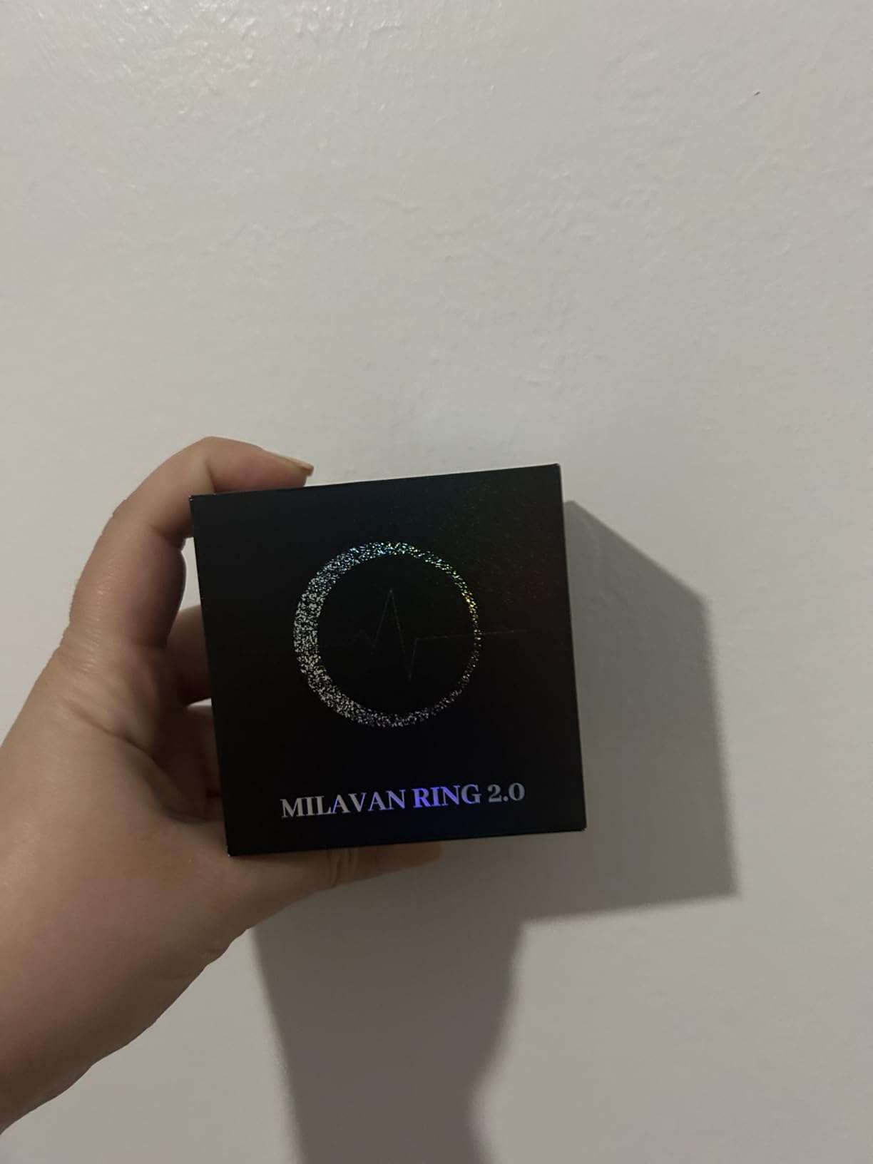 Smart Ring 2.0 for Women Men, Slim Scratch & Fingerprint Resistant Design, Advanced Chip Fitness Tracker, Sleep, Stress & Activity Monitoring, Waterproof, No Subscription Fees, Gold 8 customer photo 1