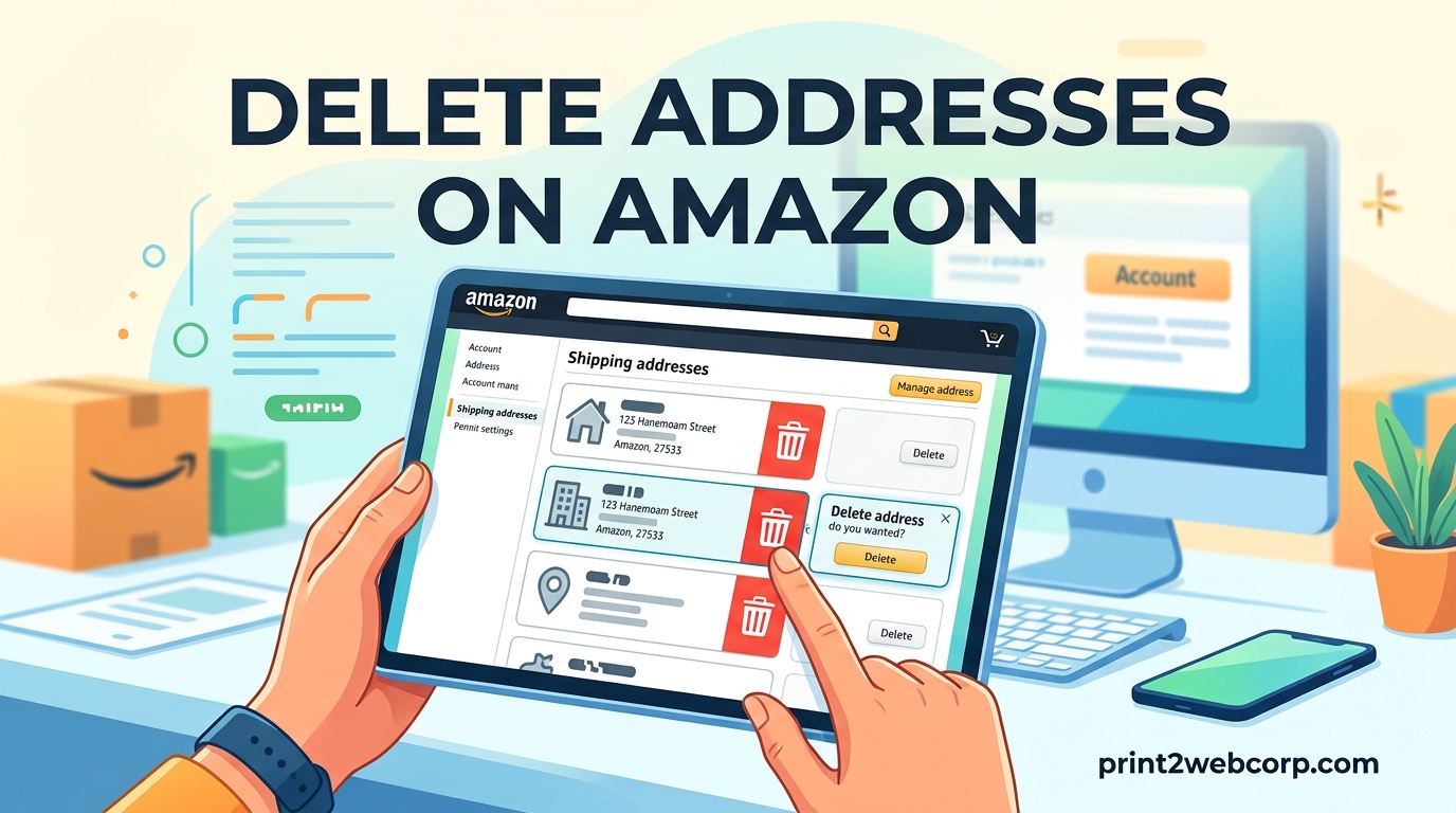 How to Delete Addresses on Amazon