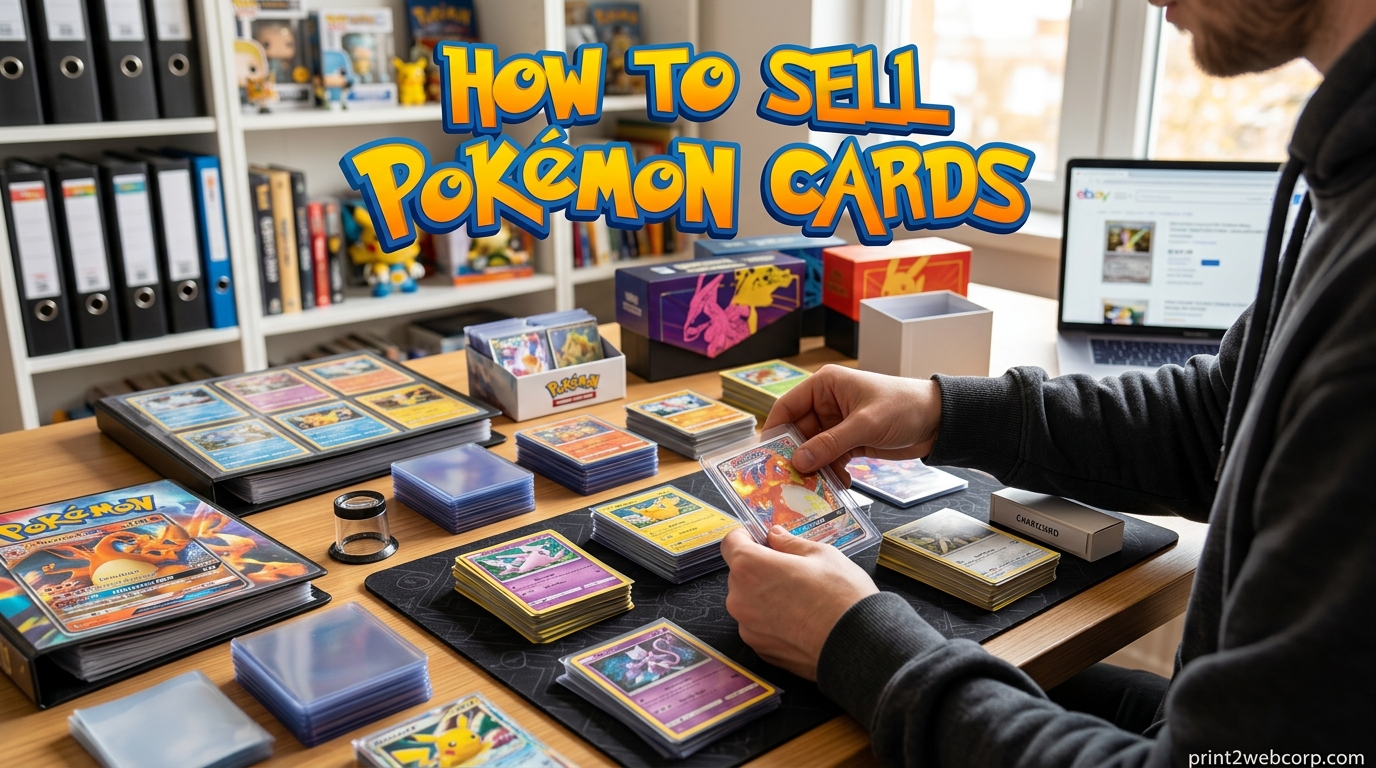 How to Sell Pokemon Cards