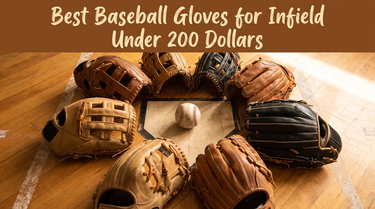 Best Baseball Gloves for Infield Under 200 Dollars