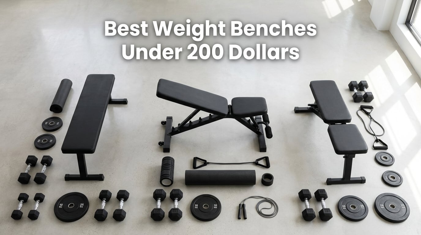 10 Best Weight Benches Under $200 (August 2026)