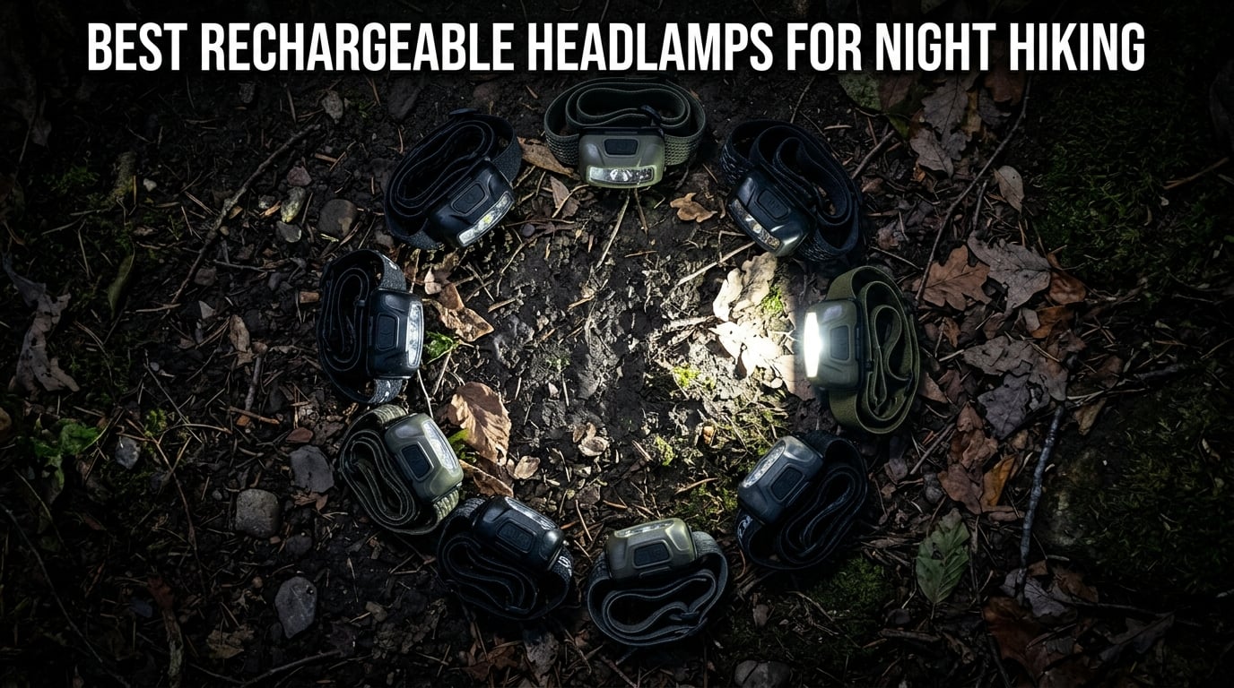 12 Best Rechargeable Headlamps for Night Hiking (August 2026)