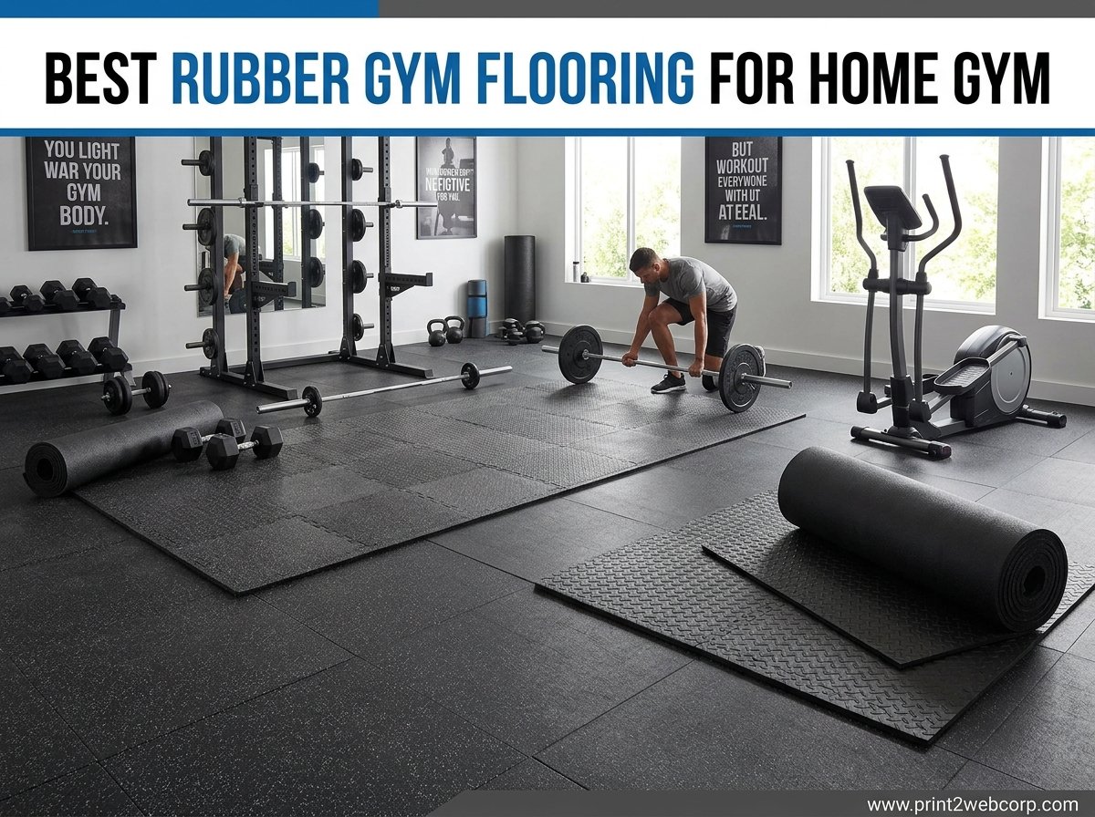 10 Best Rubber Gym Flooring for Home Gym (August 2026) Tested