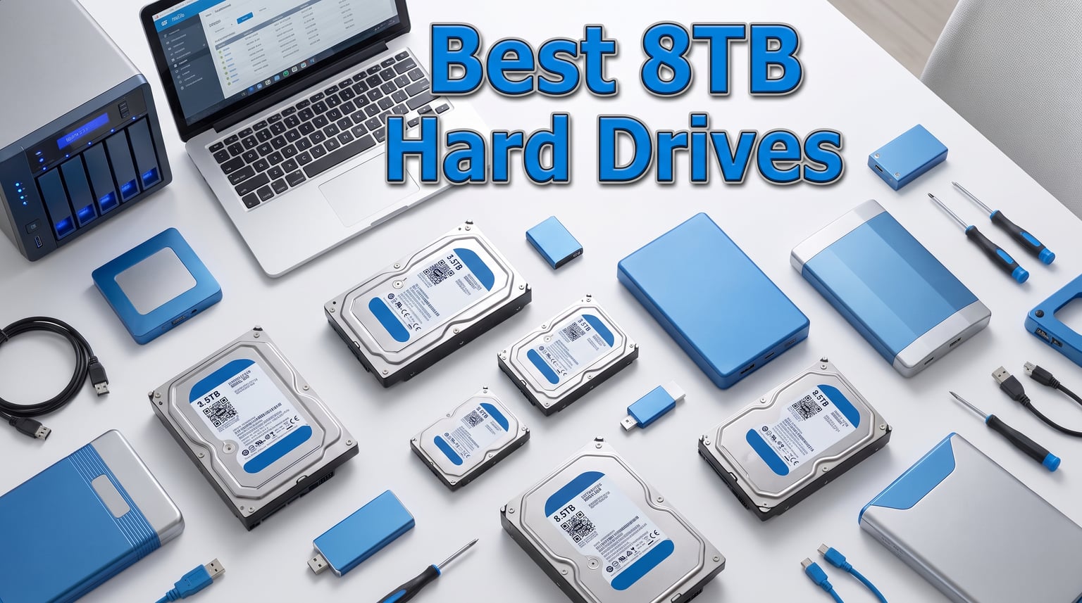 14 Best 8TB Hard Drives (August 2026): Expert Tested & Reviewed
