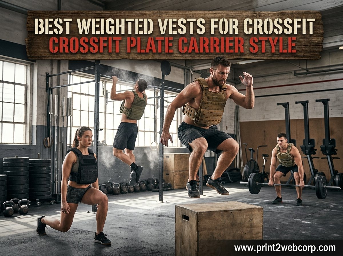 12 Best Weighted Vests for CrossFit Plate Carrier Style (August 2026)