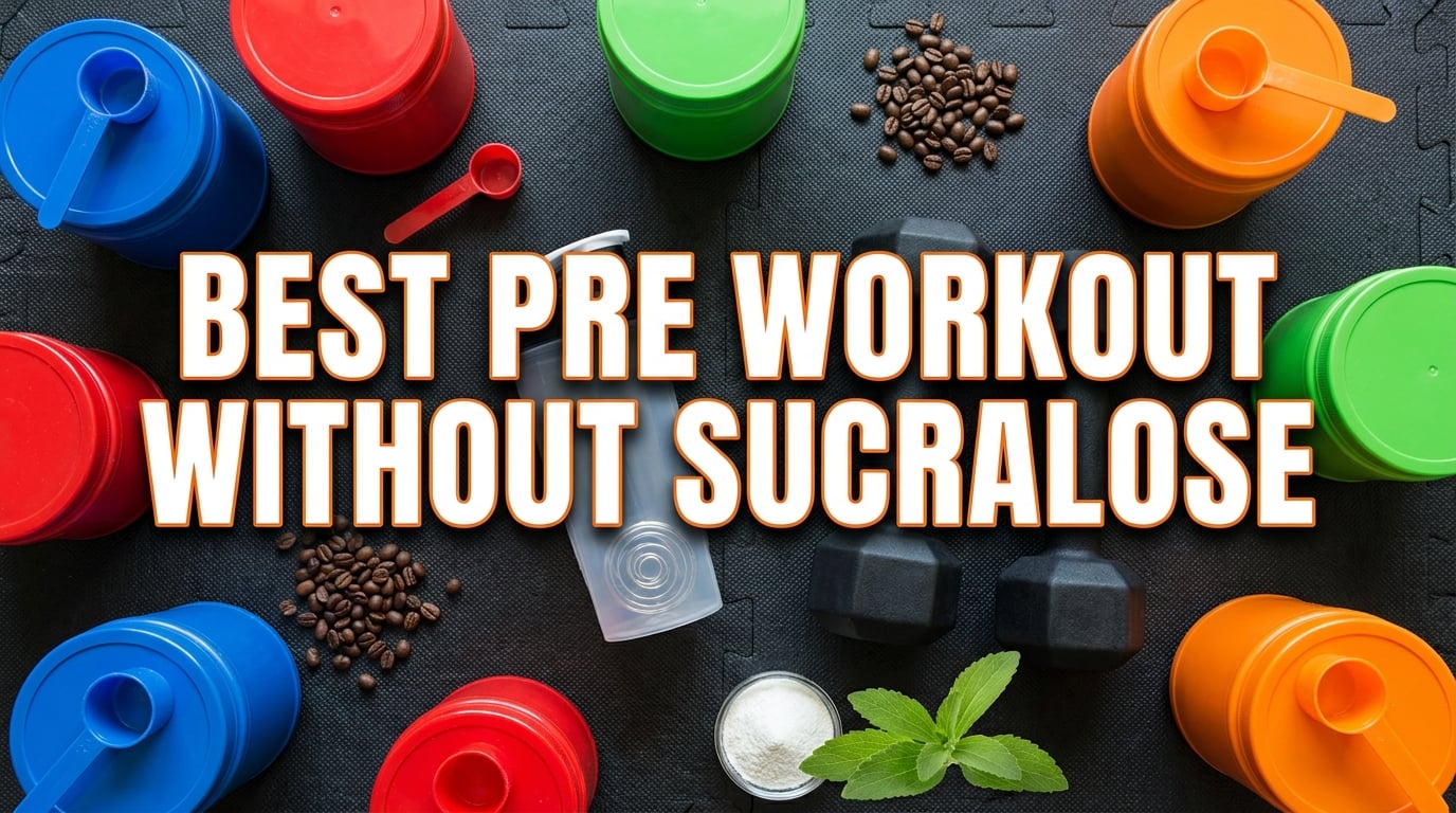 8 Best Pre Workouts Without Sucralose (August 2026) Ranked & Reviewed