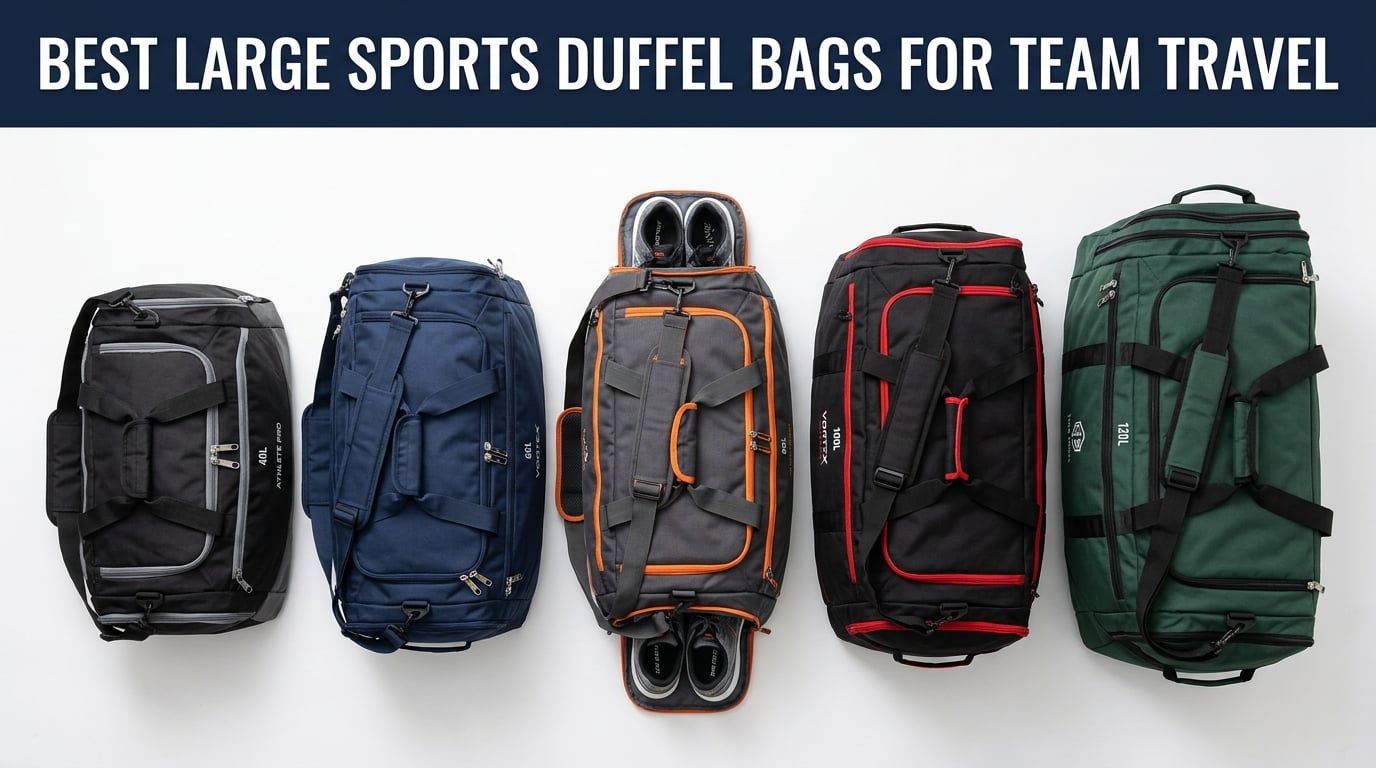 12 Best Large Sports Duffel Bags for Team Travel (August 2026) Buying Guide