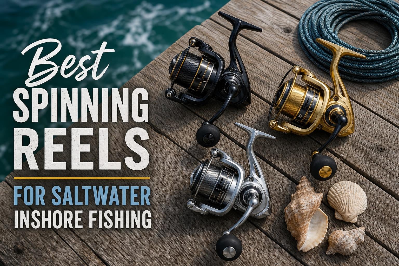 7 Best Spinning Reels for Saltwater Inshore Fishing (August 2026) Tested