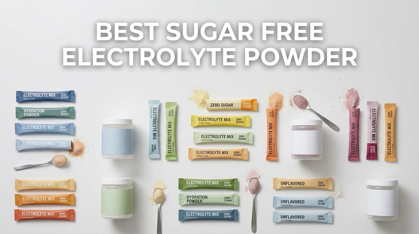 12 Best Sugar Free Electrolyte Powder (August 2026) Tested and Ranked