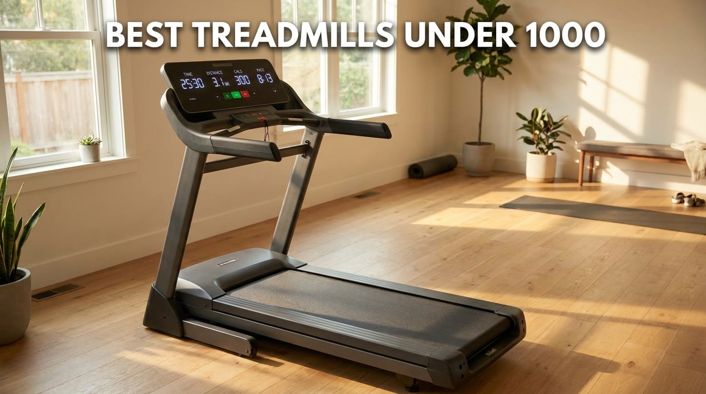 8 Best Treadmills Under $1000 (August 2026) Top Picks