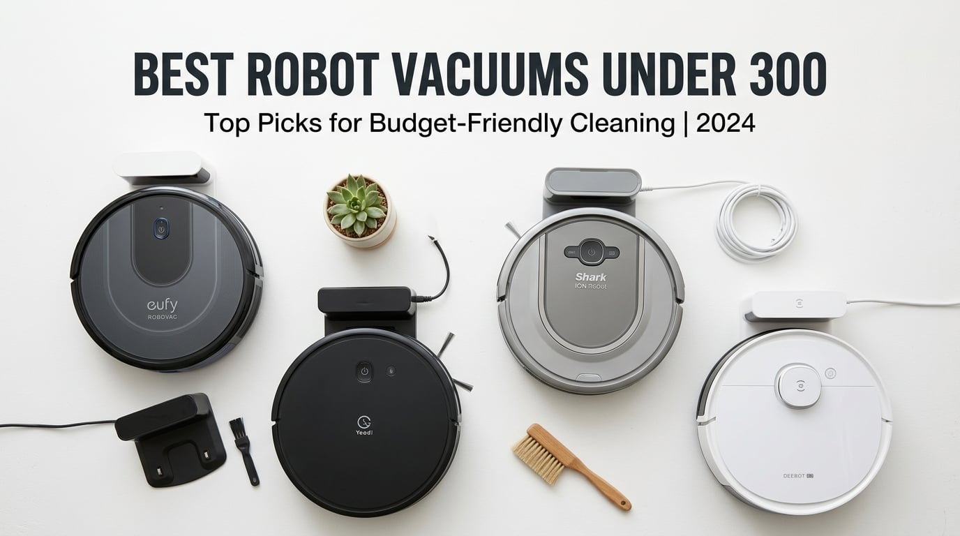 12 Best Robot Vacuums Under $300 (August 2026) Tested & Reviewed