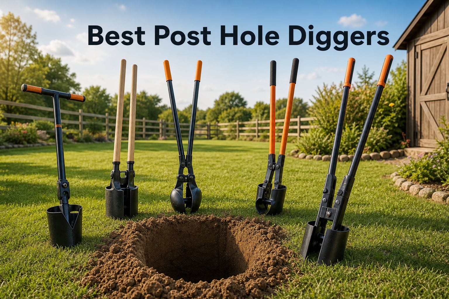 8 Best Post Hole Diggers (August 2026) Tested for Fence & Deck Projects
