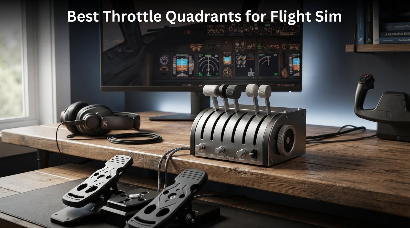 8 Best Throttle Quadrants for Flight Sim (August 2026) Tested Picks