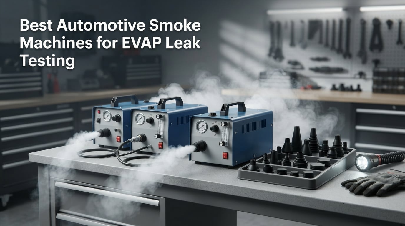 8 Best Automotive Smoke Machines for EVAP Leak Testing (August 2026) Experts Review