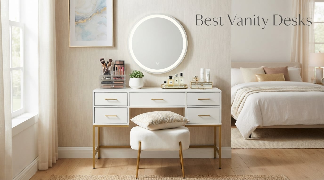 8 Best Vanity Desks (August 2026) Tested and Ranked