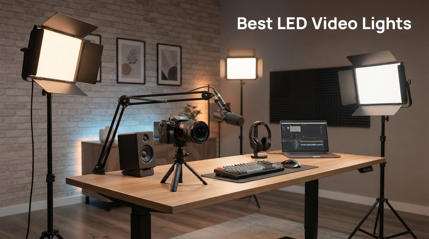 12 Best LED Video Lights (August 2026) for Every Creator Setup