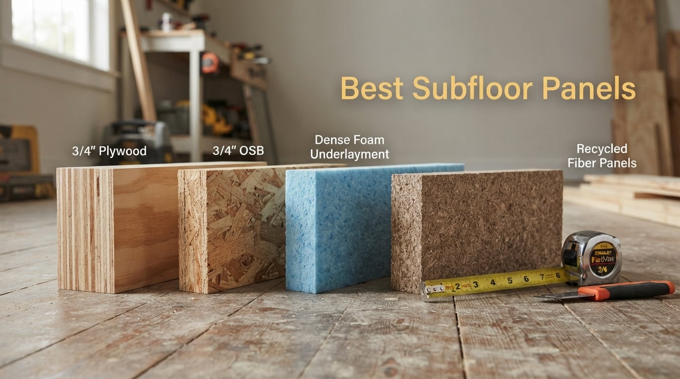 8 Best Subfloor Panels (August 2026) Tested and Reviewed