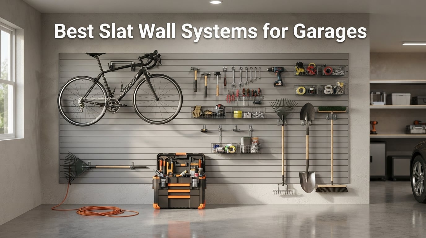 8 Best Slat Wall Systems for Garages (August 2026) Tested & Compared