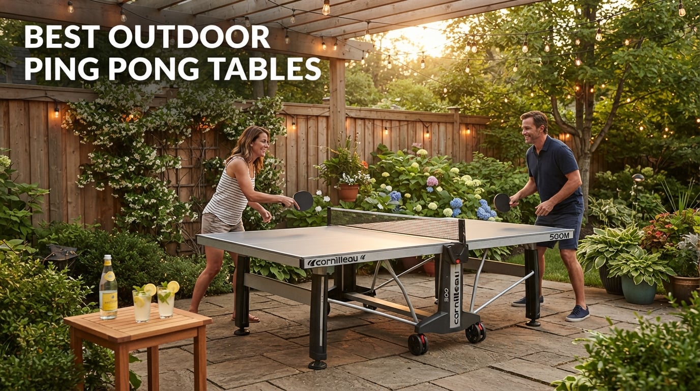 8 Best Outdoor Ping Pong Tables (August 2026) Tested Backyard Picks
