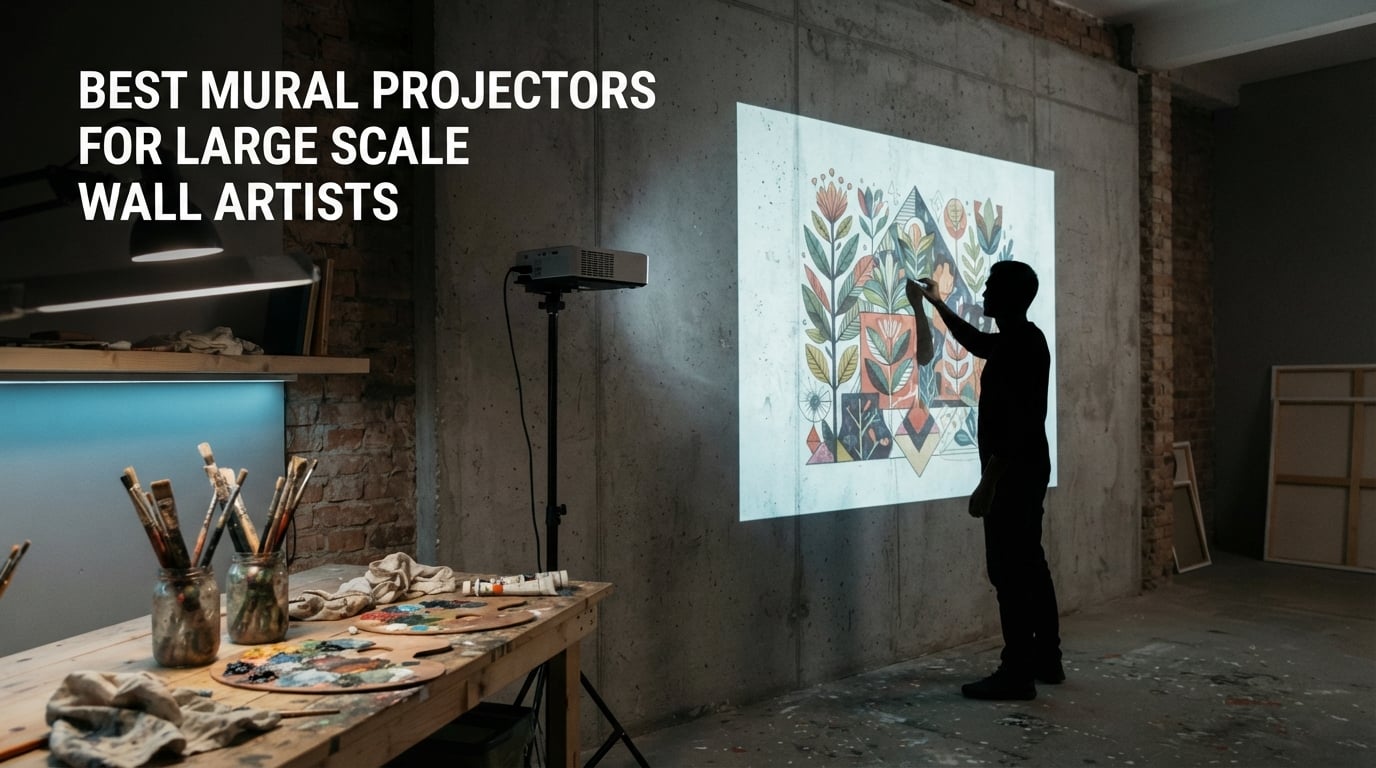 8 Best Mural Projectors for Large Scale Wall Artists (August 2026)