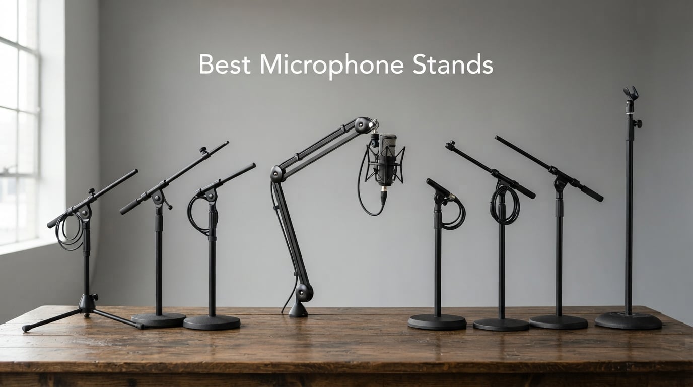 10 Best Microphone Stands (August 2026): Studio, Stage, Podcast Picks