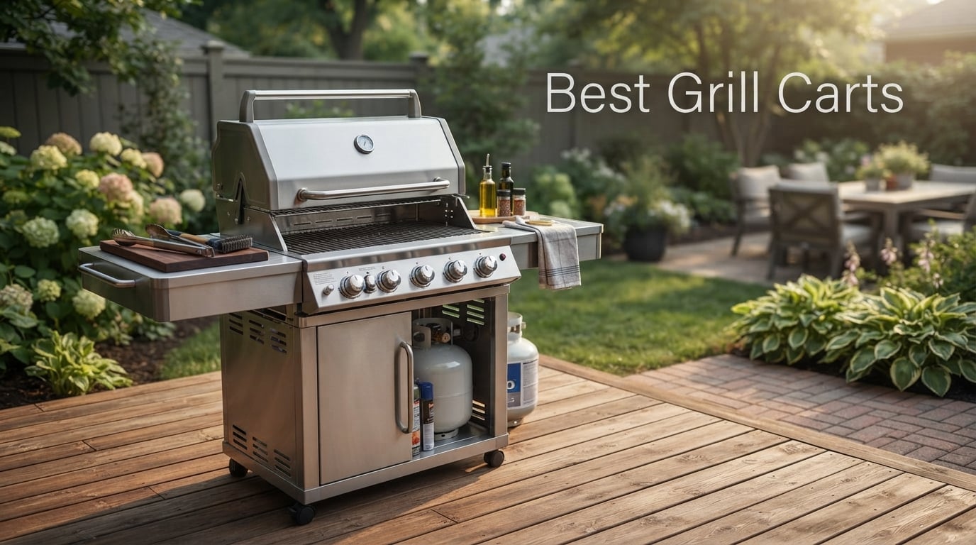 8 Best Grill Carts (August 2026) for Every Backyard Setup