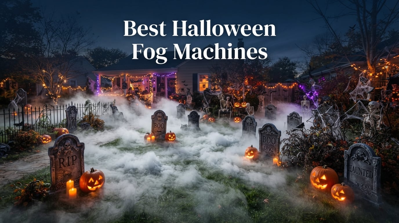 8 Best Halloween Fog Machines (August 2026)