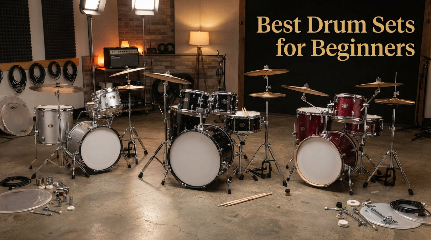 8 Best Drum Sets for Beginners (August 2026) – Expert Reviews