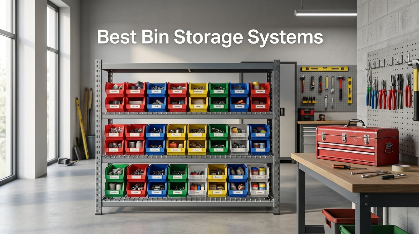 8 Best Bin Storage Systems (August 2026) Picks for Garage