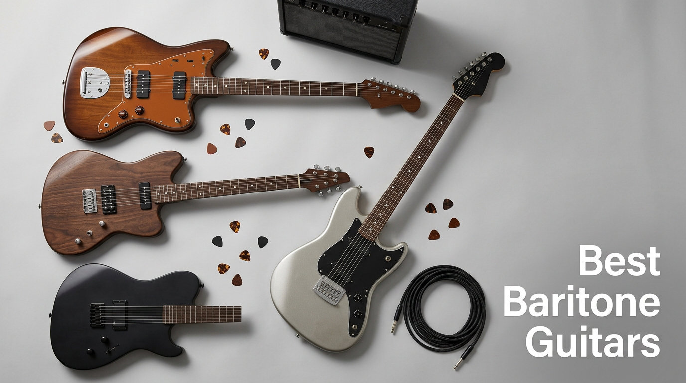 12 Best Baritone Guitars (August 2026) Tuned for Drop-Tuned Riffs
