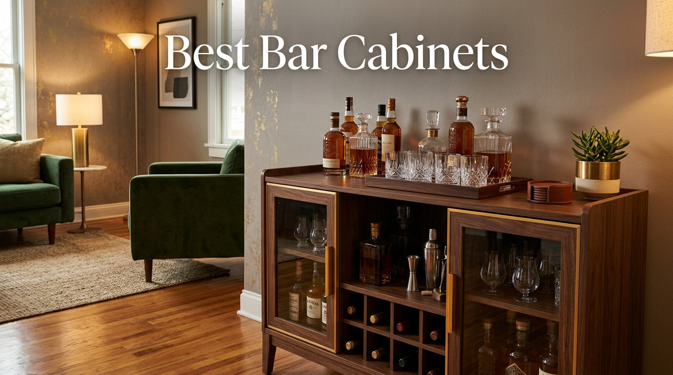 10 Best Bar Cabinets (August 2026) for Stylish Home Entertaining
