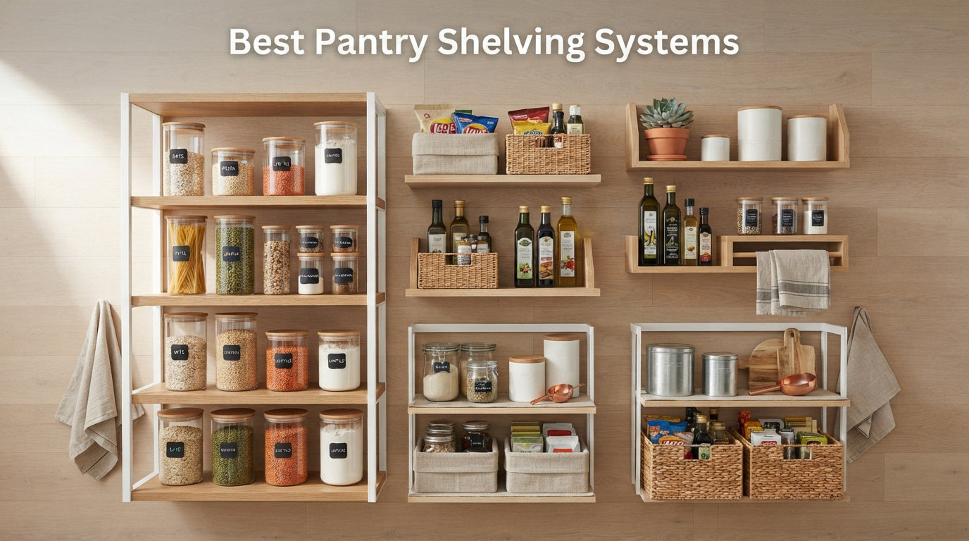 8 Best Pantry Shelving Systems (August 2026)