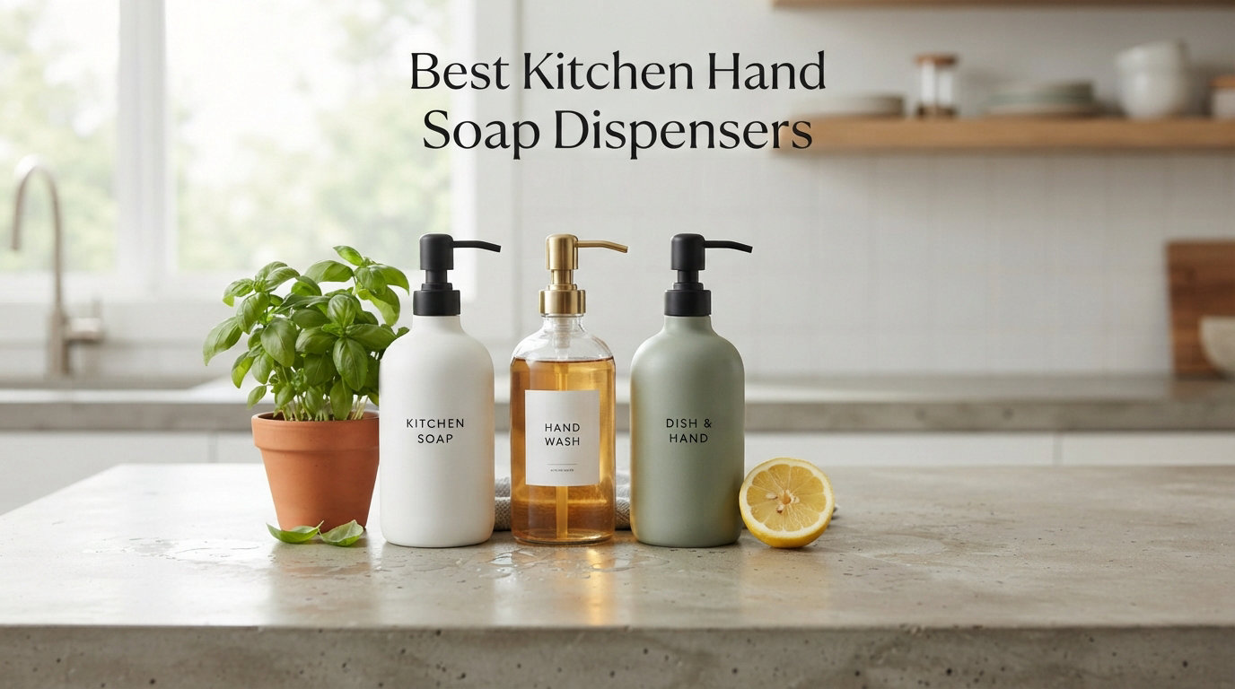 10 Best Kitchen Hand Soap Dispensers (August 2026)