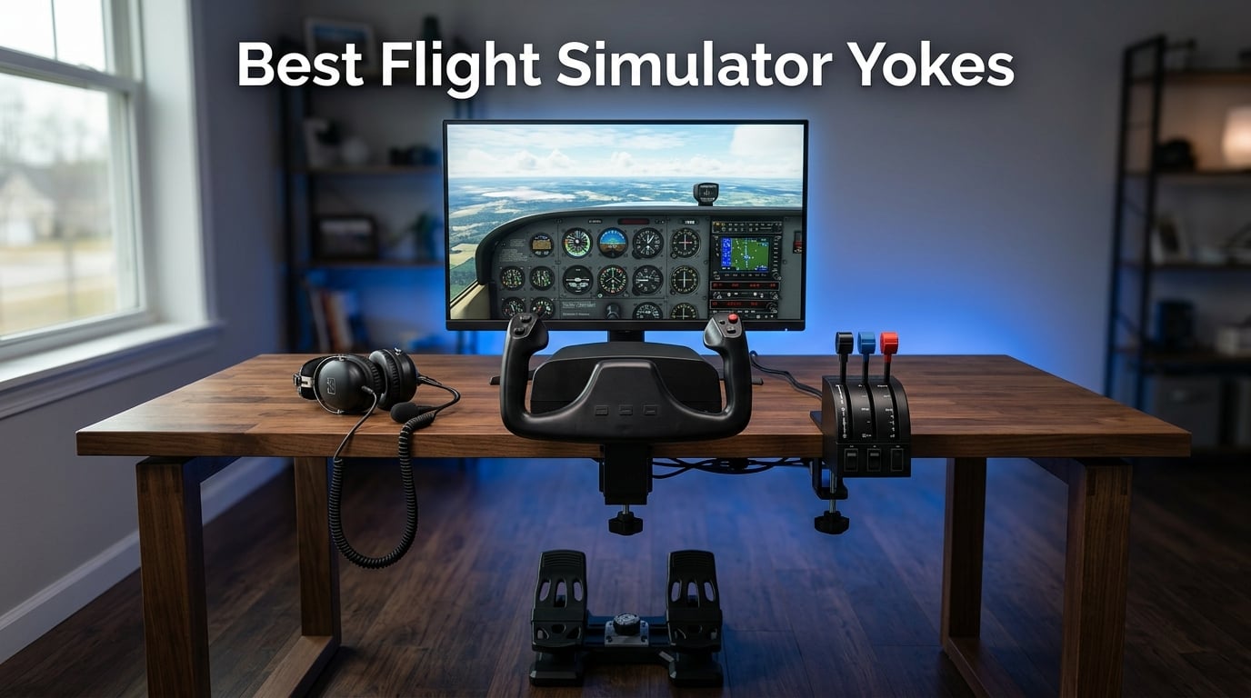 8 Best Flight Simulator Yokes (August 2026) Tested Hands-On