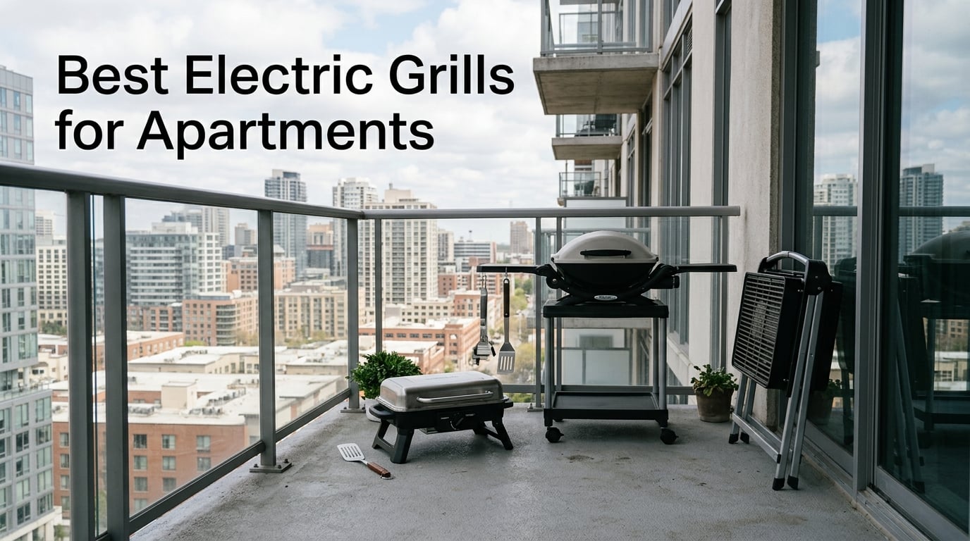 8 Best Electric Grills for Apartments (August 2026)