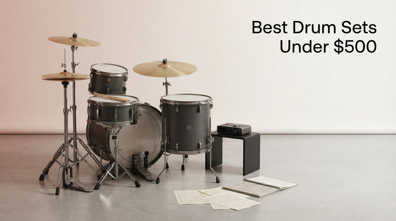 8 Best Drum Sets Under $500 in 2026