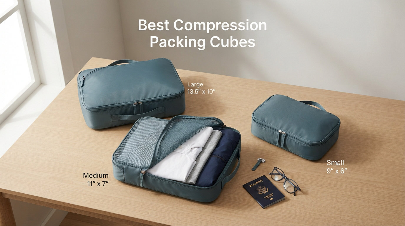 8 Best Compression Packing Cubes (August 2026)
