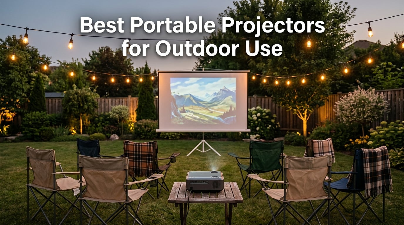 8 Best Portable Projectors for Outdoor Use (August 2026)
