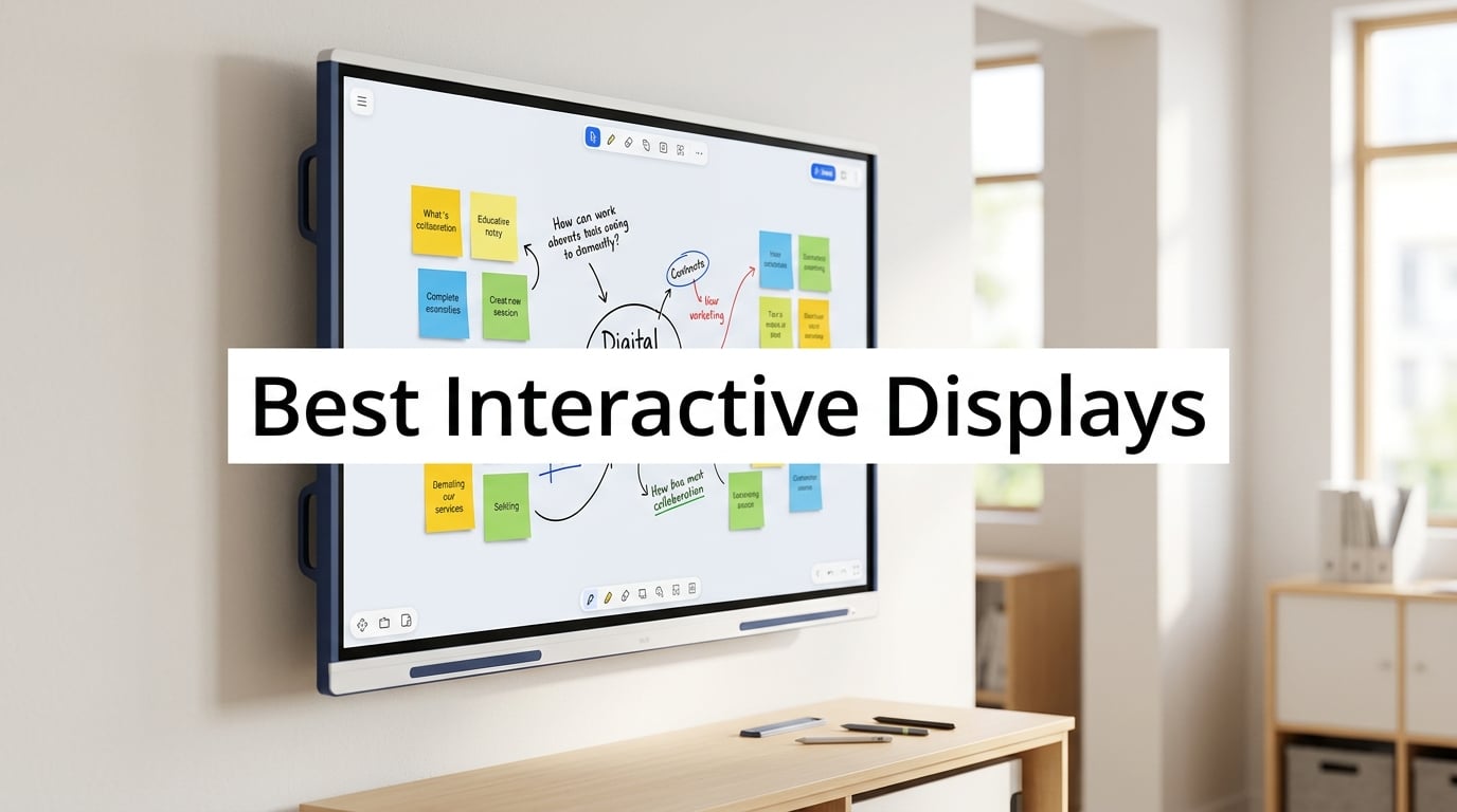10 Best Interactive Displays (August 2026)