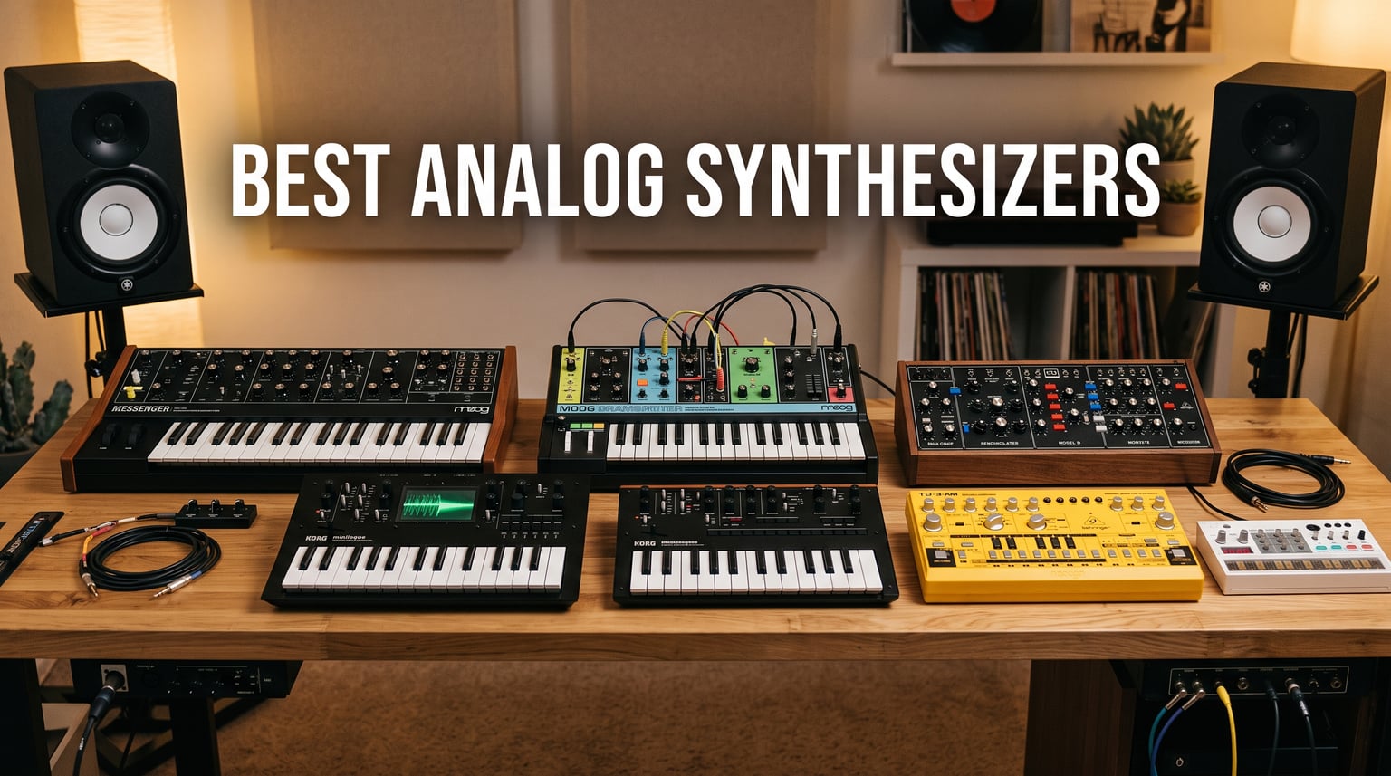 7 Best Analog Synthesizers (August 2026)