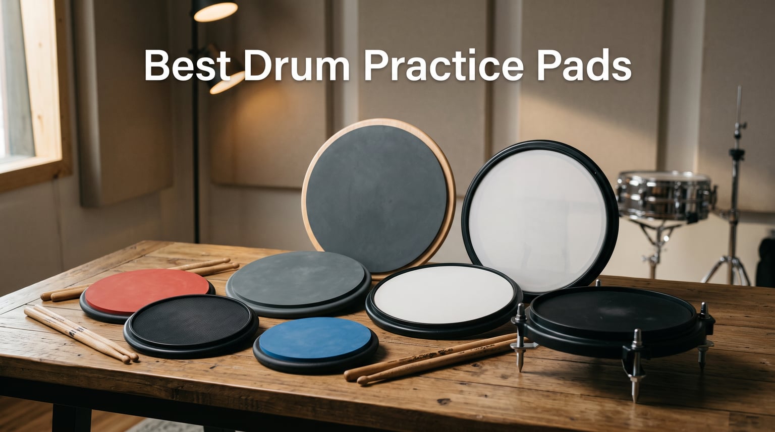 7 Best Drum Practice Pads (August 2026) Tested and Reviewed