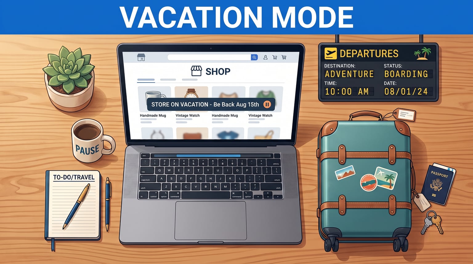 eBay Vacation Mode: Navigate Selling While Away!