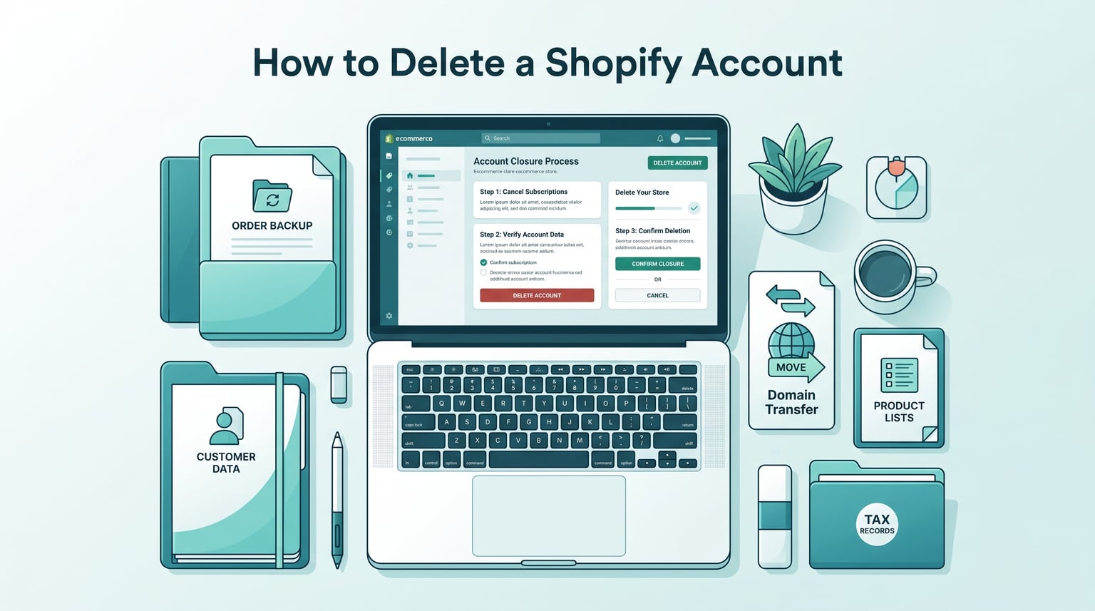How to Delete a Shopify Account & Cancel a Subscription?