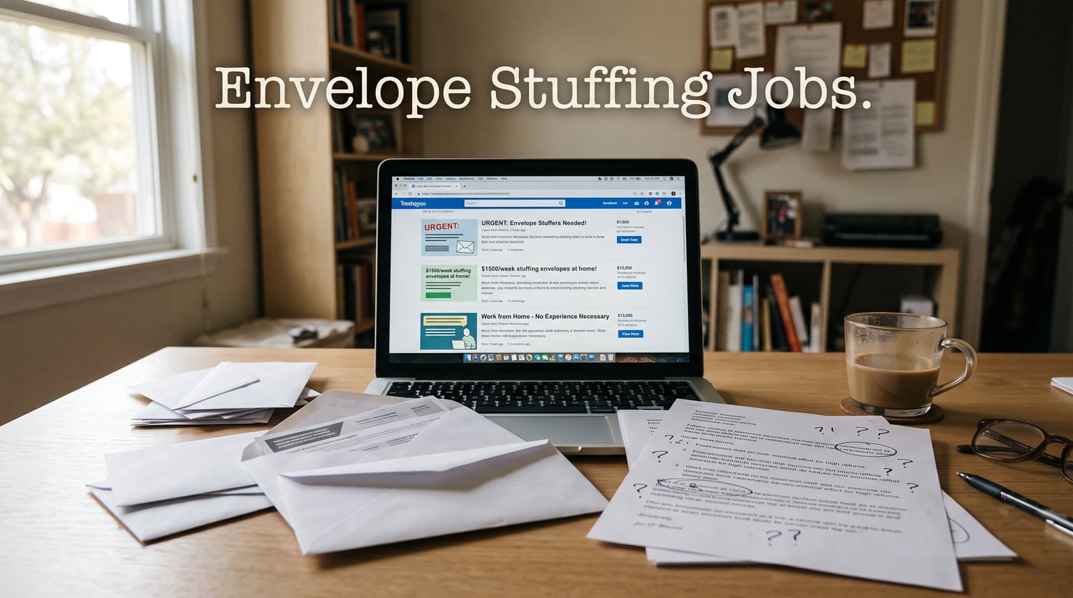 Find Envelope-Stuffing Jobs From Home - Avoid Scams Now!