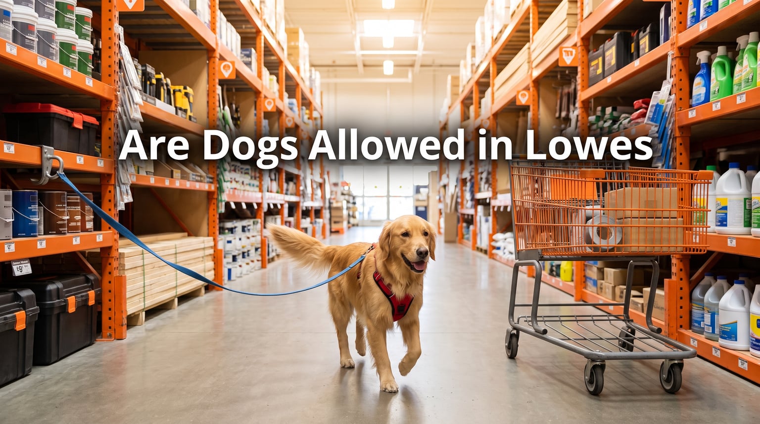 Are Dogs Allowed in Lowes? Pet Policy Guide (August 2026)