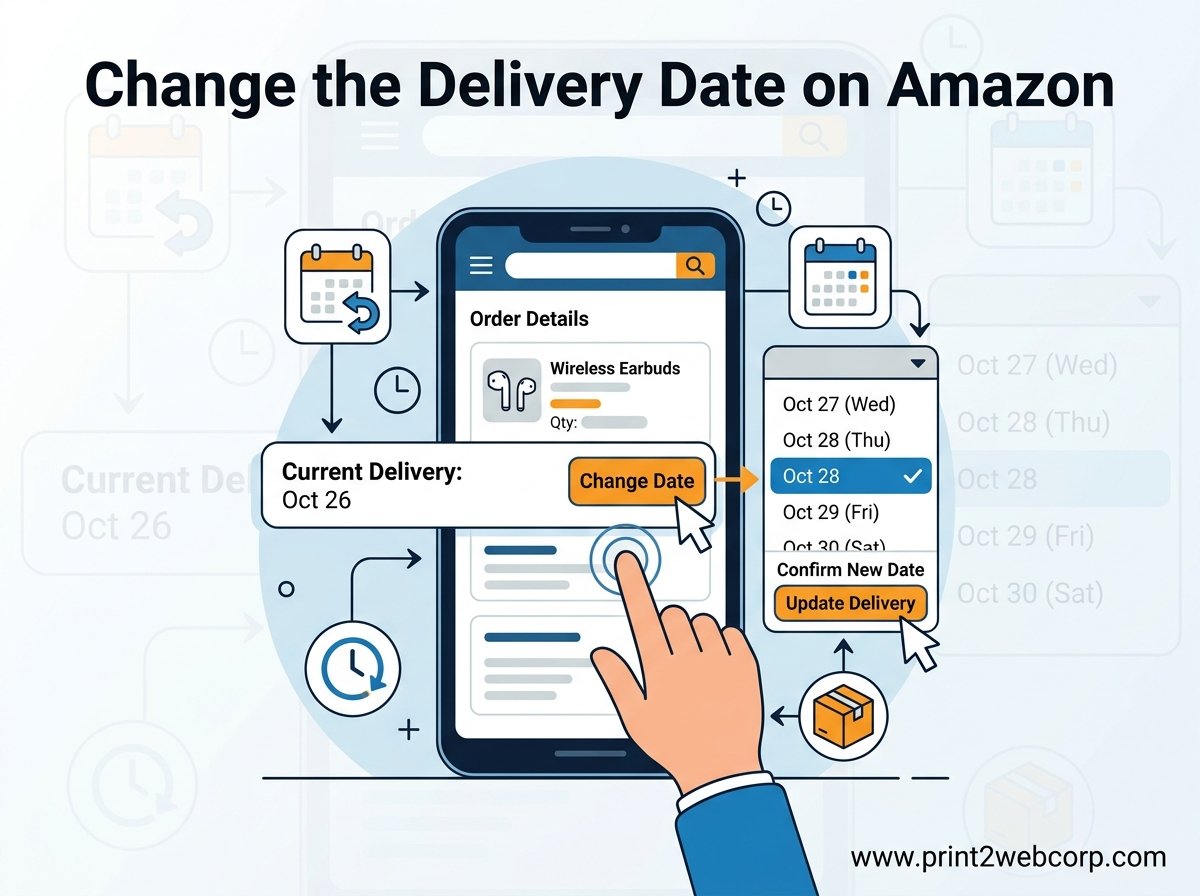 How to Change the Delivery Date on Amazon? - Quick Guide