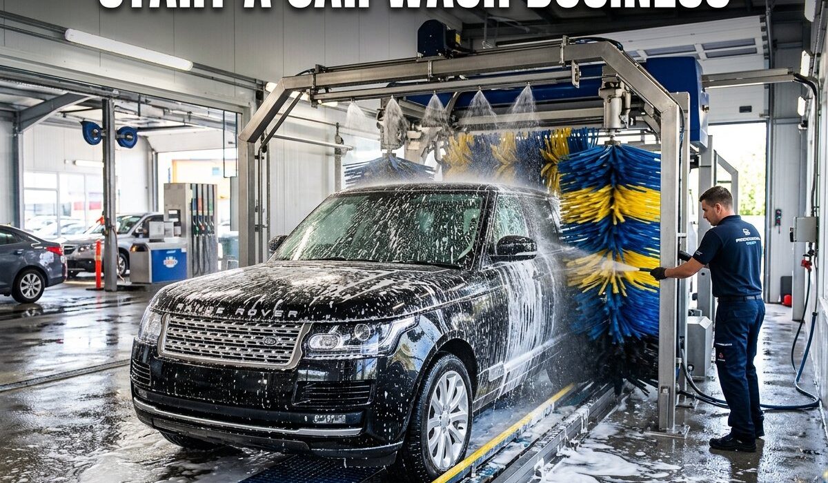 Start a Car Wash Business: Your Easy 10-Step Guide