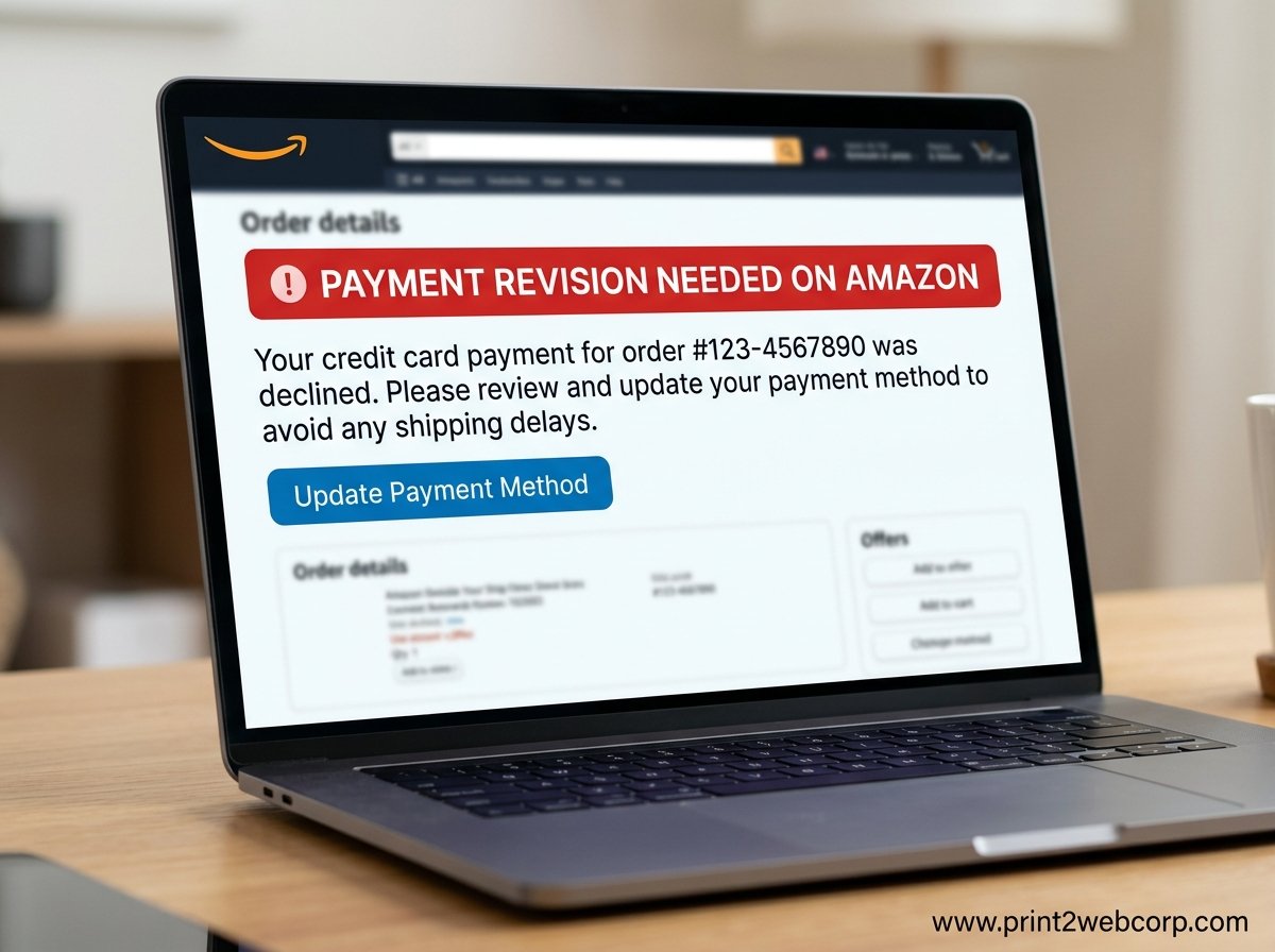 Payment Revision Needed on Amazon – Fix It Now!
