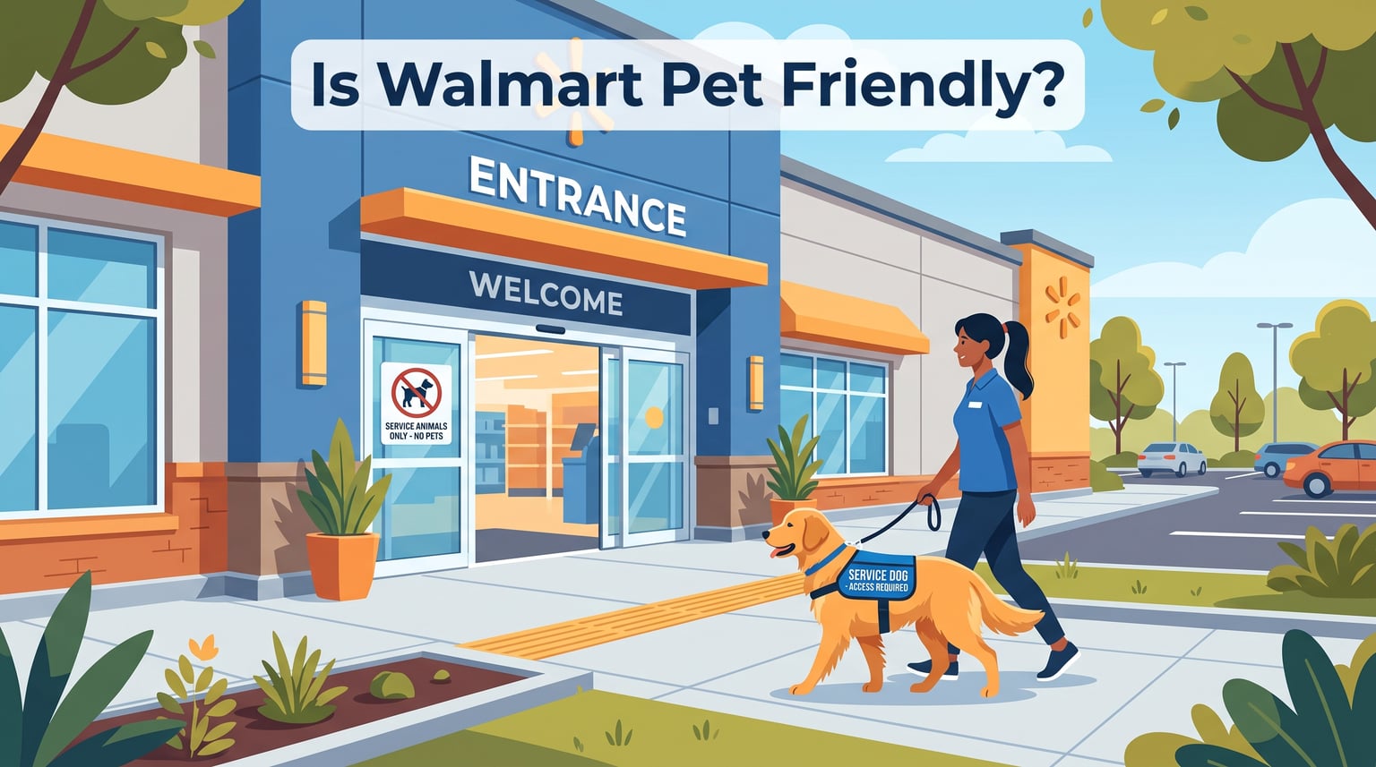 Is Walmart Pet Friendly? Discover Pet Policies at Walmart!