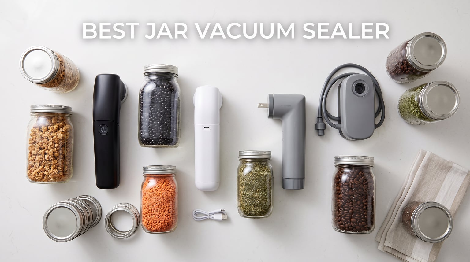 10 Best Jar Vacuum Sealers (August 2026) Expert Reviews